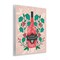 Stupell Industries Classic Floral Wine Bottle Wall Plaque Art Design by Louise Allen Designs